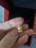 中国黄金（CHINA GOLD）足金999心动萌龙吊坠女黄金项链爱心本命年生肖龙生日礼物送女友 心动萌龙吊坠【配S925链】约1.3g 实拍图