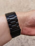 ZNNCO 适用华为手表表带GT4/3/2/Pro/Watch3/4荣耀Magic2不锈精钢属表带 【黑色】46mm表盘通用（22mm口径） 男女士智能运动时尚设计休闲金属表带 晒单实拍图