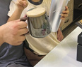 阿狸的爱玻璃茶杯茶水分离伴手礼商务礼品父亲节生日礼物男士实用爸爸老师 茶杯个人专用泡茶杯高档[礼盒装] 办公室水杯茶具三件套退休纪念品 实拍图