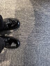 阿猫顿 厨师鞋男防滑防水厨房男士小黑鞋工作上班皮鞋男百搭风小皮鞋男 亮皮升级款 45 实拍图