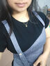 千影黄金项链女款9999足金水波链粗细锁骨链男链子绞丝链真金首饰结实 重2.38-2.5g约42-46(5G精品货) 实拍图