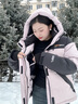 思凯乐1000蓬羽绒服男户外鹅绒服保暖加厚透气防风外套女 浅粉色1000蓬鹅绒-女（升级款） S 实拍图