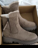 ZHR女靴百搭中筒冬季加绒加厚东北棉鞋保暖雪地靴女K230B卡其色36 实拍图