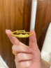 中国黄金（CHINA GOLD）999足金龙宝宝手镯子黄金手饰儿童婴儿生肖龙本命年节日周岁礼物 龙宝宝手镯 约4.9g 晒单实拍图