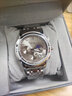 冠琴（GUANQIN）瑞士认证手表男机械风格全自动男士手表学生夜光防水男表生日礼物 钢带灰面/定制刻字+赠皮表带 实拍图