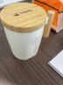 特美刻（TOMIC）马克杯咖啡杯子情侣陶瓷杯创意木柄牛奶杯水杯随手杯1329白400ML 实拍图