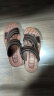 宜驰（EGCHI）凉鞋男士凉拖户外头层牛皮透气沙滩鞋 12129 棕色 41 晒单实拍图