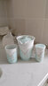苏氏陶瓷（SUSHI CERAMICS）金镶玉便捷茶具快客杯忆荷四件套陶瓷旅行茶具套装礼盒装 实拍图