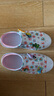 Skechers斯凯奇童鞋女童洞洞鞋沙滩鞋夏季一脚套印花透气儿童凉鞋302114L 【雏菊】白色/粉红色/WPK 32 实拍图
