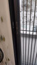 金凯盾金刚网隐形折叠纱门风琴式伸缩防盗防蚊防鼠铝合金折叠推拉纱门 低轨吊轮金橡木色金钢网带锁 实拍图
