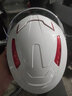 YOHE3C永恒头盔电动车头盔男夏季机车电动车头盔女电瓶车半盔安全帽 YH-365白色配白片 均码 实拍图