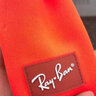 雷朋（RayBan）太阳镜儿童款时尚潮流彩膜反光镜墨镜0RJ9061SF可定制 700555黑色镜框蓝色反光镜片 尺寸52推荐年龄6～10岁 晒单实拍图
