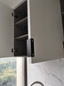 固特（GUTE） 固特GUTE黑色隐形拉手柜门现代简约一字型加长暗拉手大衣柜抽屉 （黑色）总长400mm 实拍图