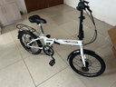 凤凰折叠自行车成人20寸男女式超轻便携变速免安装代驾可放后备箱单车 折叠车-雪山白【免安装/送货上门】 禧玛诺7速 20英寸【推荐身高130-190CM】 禧玛诺7速【正新胎+可放后备箱】 实拍图