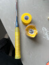 TAAN泰昂羽毛球拍柄缓震膜网球拍缓冲膜减震带手胶打底膜黄色2个装 实拍图