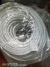 荣威胜 室内超六类网线cat6e工程家用电脑宽带监控成品网络跳线50米千兆高速网络连接线  白色 RWS-CPWX-LL 实拍图
