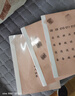 古德A4热熔封套 透明封面胶套 塑料封皮纸文件书本装订机资料档案凭证皮纹纸胶装封套合同标书胶装机装订 白色 6mm-10个 装订36-50张 实拍图