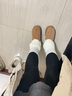 棉竹屋羊毛jk堆堆袜秋冬季保暖袜套女抗菌防滑不掉筒显瘦长筒小腿袜1双 实拍图