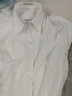罗蒙竹纤维抗皱长袖衬衫女士V领职业装商务打底衫工装衬衣面试工作服 实拍图