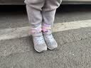 NEW BALANCE4-14岁大童春夏格雷系灰潮酷运动鞋996 实拍图