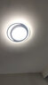 四季沐歌（MICOE）吸顶灯led卧室灯具套餐全屋客厅大灯阳台餐厅薄现代简约中山灯饰 50W三色调光40CM-黑羽 实拍图