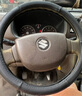 长安2017新款铃木骁途锋驭维特拉启悦奥拓方向盘套车把套四季真皮 真皮-黑色 实拍图