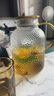 忆壶茶凉水壶冷水壶耐高温玻璃泡冰水壶大容量家用果汁杯花果茶壶储水瓶 实拍图