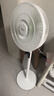 美的（Midea）幸运草安睡风扇直流变频电风扇落地扇四叶草一级能效轻音省电桌面台式立式两用电扇家用节能扇 【直流变频轻音 五星舒适认证】遥控 SDH30RX 实拍图