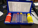 家用水质检测试剂套装余氯测试剂PH值酸碱度测试自来水泳池验水盒 【水质测试盒】 PH试剂+余氯试剂+比色卡 实拍图