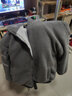 港蒂湾羊羔绒外套男秋冬季加绒棉衣加厚绒棉服男毛巾绣连帽外套学生棉袄 升级款JS-313（灰色） 3XL 155-180斤左右 实拍图