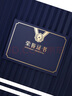 莎克尼荣誉证书珠光纸烫金A4 获奖颁奖捐赠奖状内页打印年会奖品 绒面证书外壳 a4企业定制logo A4-9蓝色横版【荣誉证书】 实拍图