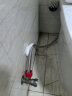 海立软管冷热水管304不锈钢金属4分热水器防爆高压管马桶上进水管 1米 实拍图