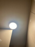 光乐视极简超薄led吸顶灯圆形现代简约阳台走廊房间餐厅主卧室灯具 白色 [23CM]暖光 实拍图