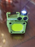 微笑鲨 高亮度迷你工作灯多功能汽车维修灯COB随身便携小型应急钥匙扣灯 升级版绿色【200毫安】 实拍图