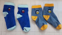 aicare抗菌防臭儿童袜子男童女童中筒秋冬季抑菌中大童学生袜棉袜 黄底黑2蓝底黄2蓝底浅蓝2 6双 L ：32-35码（童袜） 实拍图