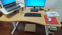 京东京造电动升降电脑桌 书桌 桌子学习桌  双电机1.4m原木色 晒单实拍图