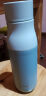 miGo马卡龙保温杯 316不锈钢便携水杯 男女通用大容量茶杯450ml海洋蓝 晒单实拍图