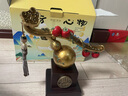 贝汉美（BHM）柿柿如意葫芦客厅摆件轻奢高档办公室酒柜装饰品搬家新居乔迁礼物 柿柿如意金色（礼盒装） 实拍图