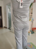 啄木鸟休闲运动套装女夏季2024年夏季新款中年女装宽松韩版时尚宽松 灰色 3XL(140-155斤) 晒单实拍图