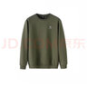 骆驼（CAMEL）长袖圆领套头卫衣男宽松休闲运动打底衫 J13CAYL6063 橄榄绿 L 实拍图