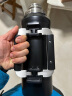 邦达（bangda） （BDH38）不锈钢大容量户外保温壶杯长途旅行水壶便携暖热水瓶 探索黑 2000ML（4斤水） 实拍图