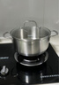 Momscook慕厨（Momscook）不锈钢火锅锅复底304平底双耳煎锅具电磁炉通用 22×9cm火锅-VC2209GL 实拍图