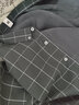 诺贝尔保罗保暖衬衫男士加绒加厚免烫刺绣马标时尚商务休闲中青年格子衬衣 BN8208 灰格 40 【建议130-150斤】 实拍图