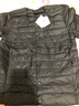 CARBINEER轻薄羽绒服男短款圆领内穿保暖修身内胆新品轻薄款 黑色 L 实拍图