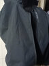 即势美式冲锋衣外套男女春秋季户外登山情侣防风防水三合一外套夹克男 黑色 春秋款【帽子可拆6266】 XL 实拍图