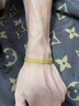 周生生 极简链条黄金手链 手表链足金首饰男女款 89873B计价 18厘米 - 12.0克(含工费400元) 实拍图