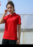 李宁（LI-NING）Polo衫短袖速干T恤女翻领夏季休闲透气半袖健身训练运动衬衫 实拍图