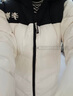 李宁火锅羽绒服丨石墨烯保暖防泼水抗静电科技长羽绒情侣外套AYMU507 实拍图