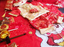 丹鸟王周岁礼服男宝宝夏季中式春秋唐装中国风一岁生日宴会抓周礼服男童 夏款6件套（含鞋袜锁） 100码(建议体重26-30斤) 晒单实拍图