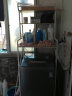 耐家（Naijia）洗衣机上方架子置物架波轮滚筒翻盖储物架柜卫生间马桶阳台收纳架 3层 橡胶木色+白架 (波轮) 晒单实拍图